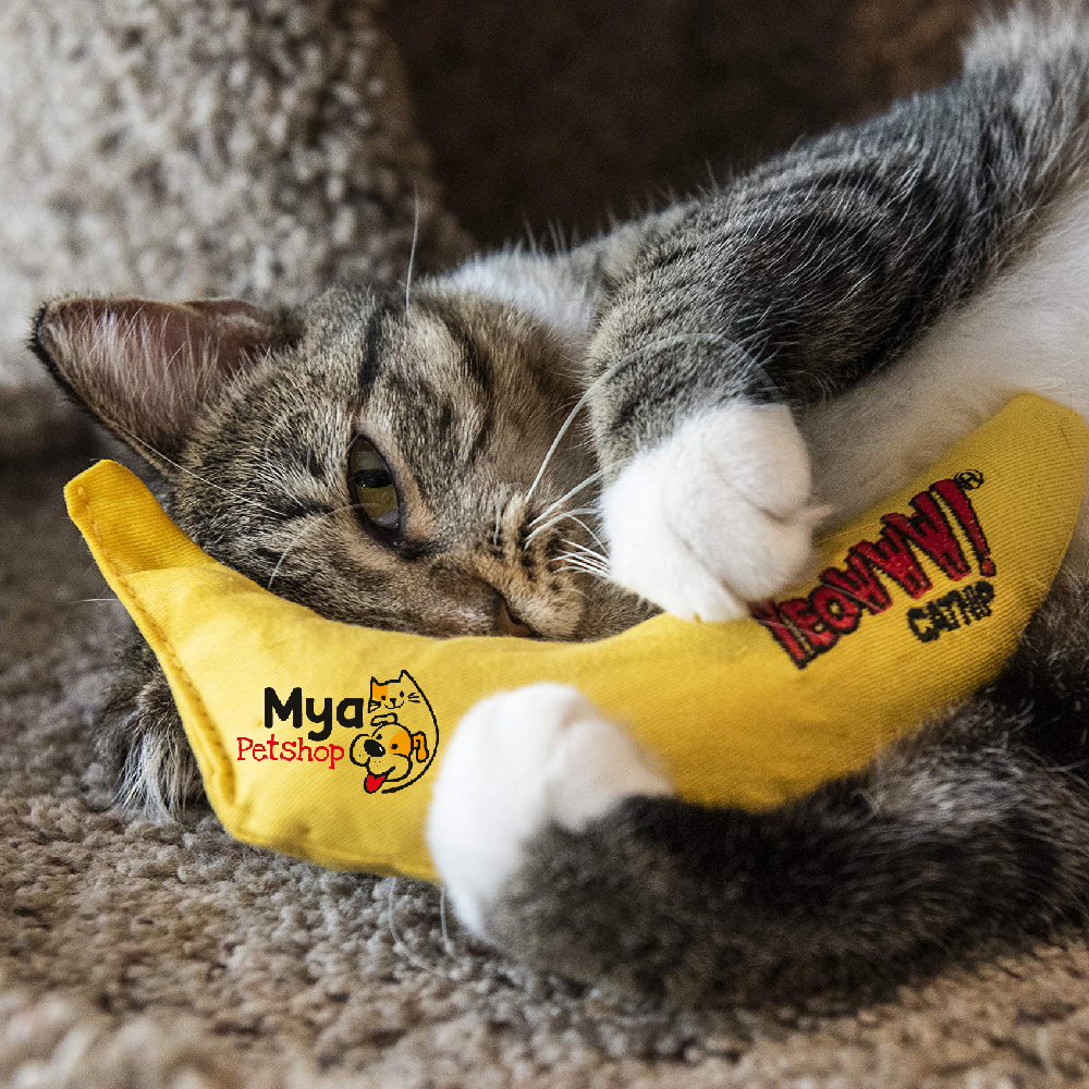 Banana YEOWWW catnip - RELLENO 100% DE CATNIP