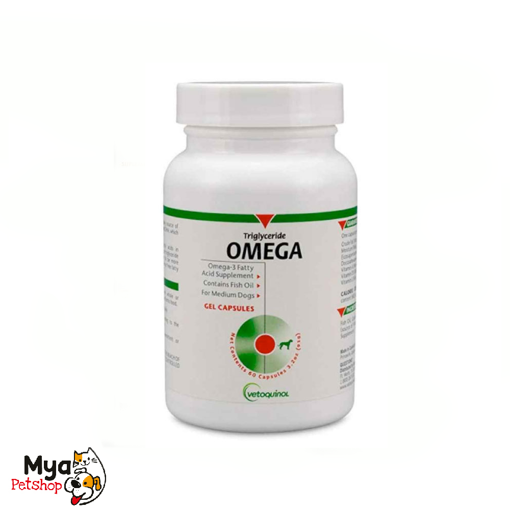 Vetoquinol | Triglyceride omega | Medium | 60 capsulas