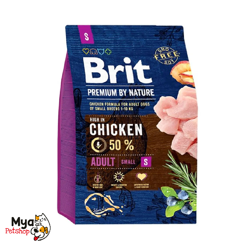 Brit Premium By Nature Adult Small Chicken 3 kg