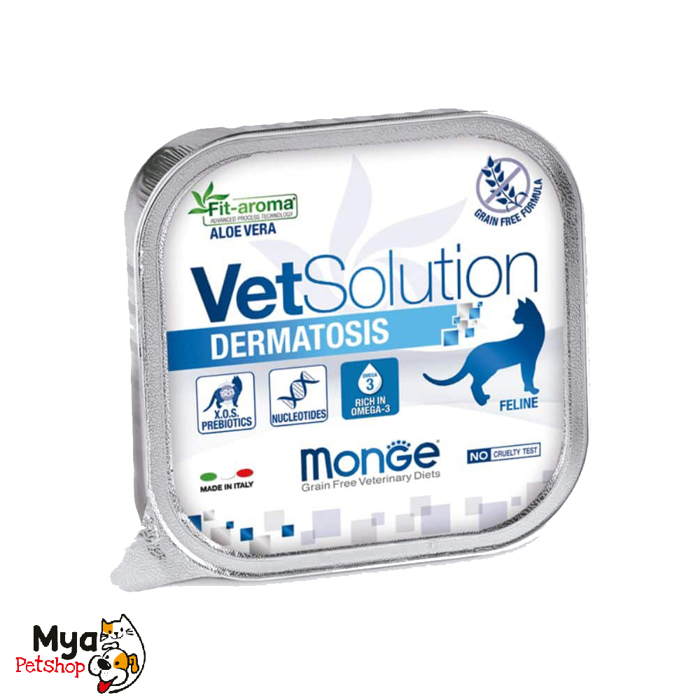 Monge Vet Solution Feline Dermatosis Alutray