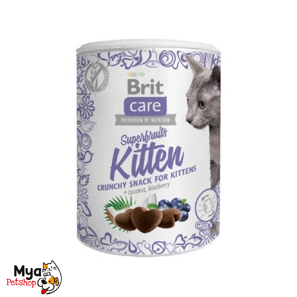 Brit Care Cat Snack Superfruits Kitten 100 gr – Snack gatitos