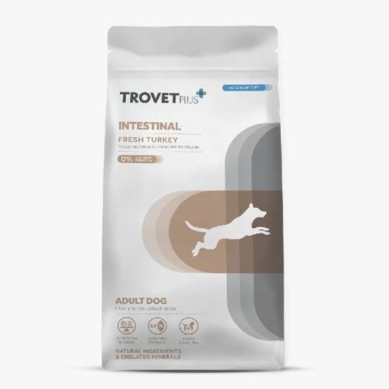Alimento seco Perro Trovet Plus Adult Dog Intestinal Fresh Turkey 10 Kg - Salud Intestinal - Pavo