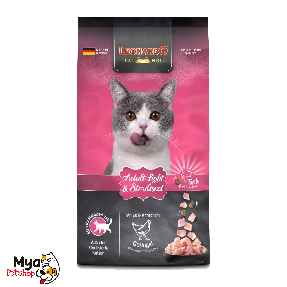 Leonardo Adulto Light y Esterilzados 1.8 Kg