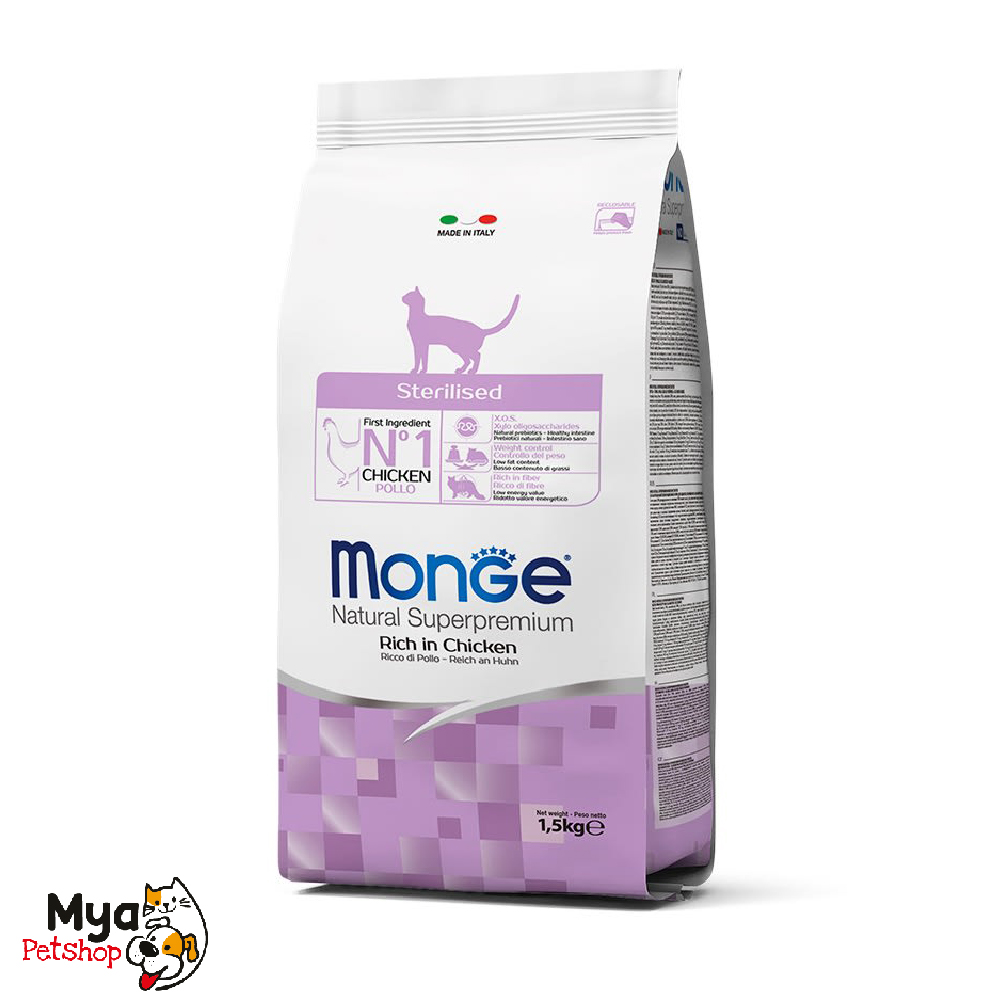 Monge Sterilised - Felino Esterilizado 1.5 kg - Feline