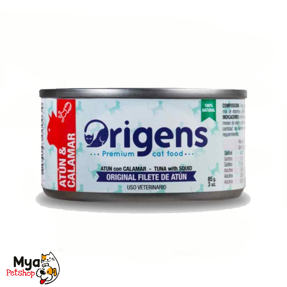 Origens Filete Atún Con Calamar 85 g
