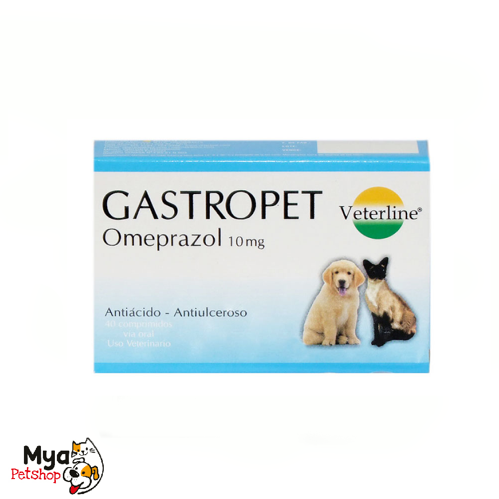 Veterline | Gastropet | 10 mg | 40 tabletas