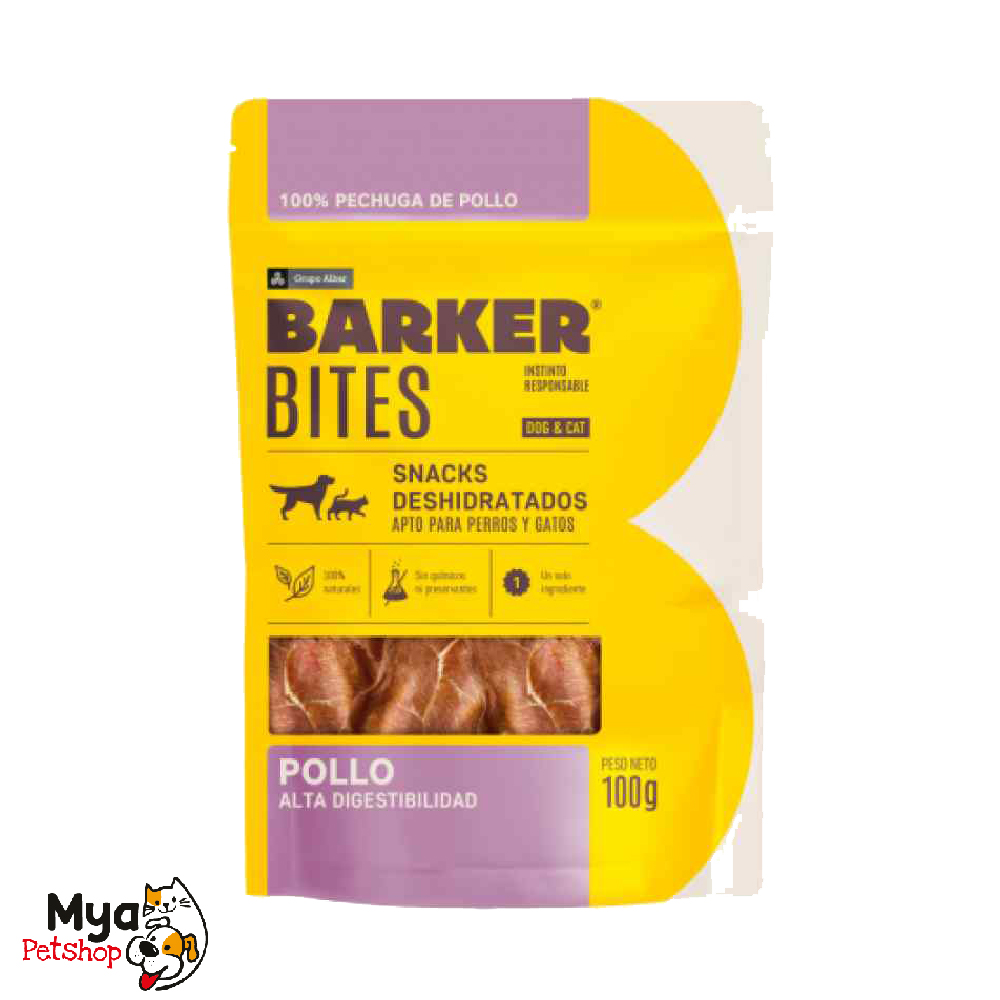 Barker Bites Pollo 100g
