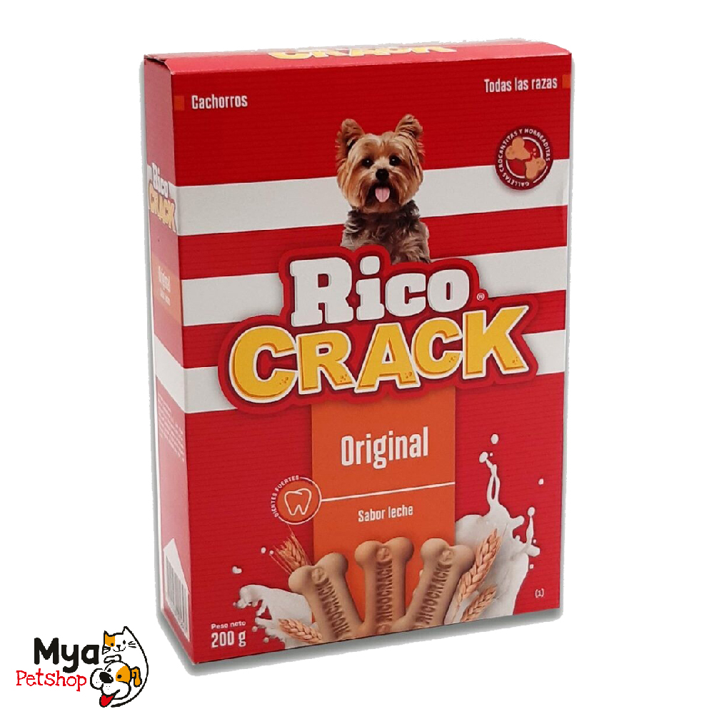 RICOCRACK ORIGINAL CON LECHE CACHORRO x 200gr