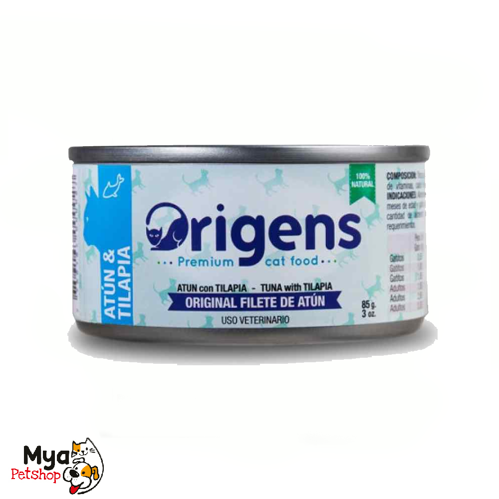 Origens Filete Atún Con Tilapia 85 g