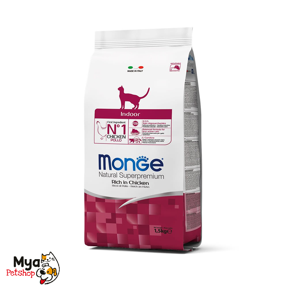 Monge indoor 1.5 Kg - Feline