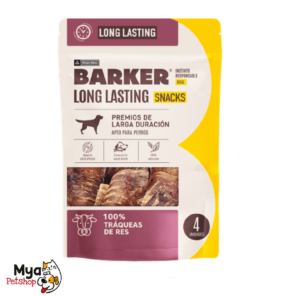 Barker Tráqueas de Res 4 Unidades