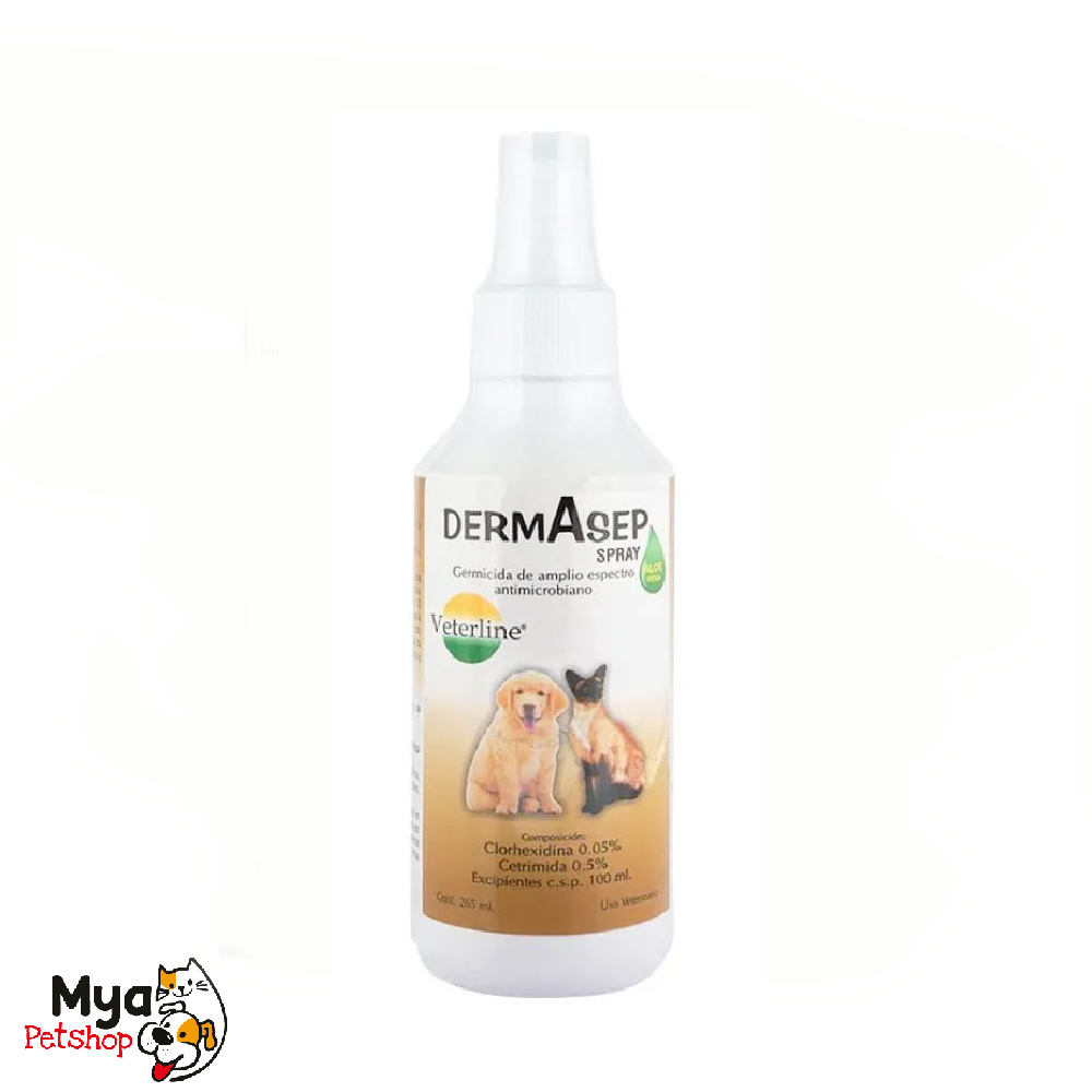Veterline | Dermasep Aloe | Spray | 265 ml