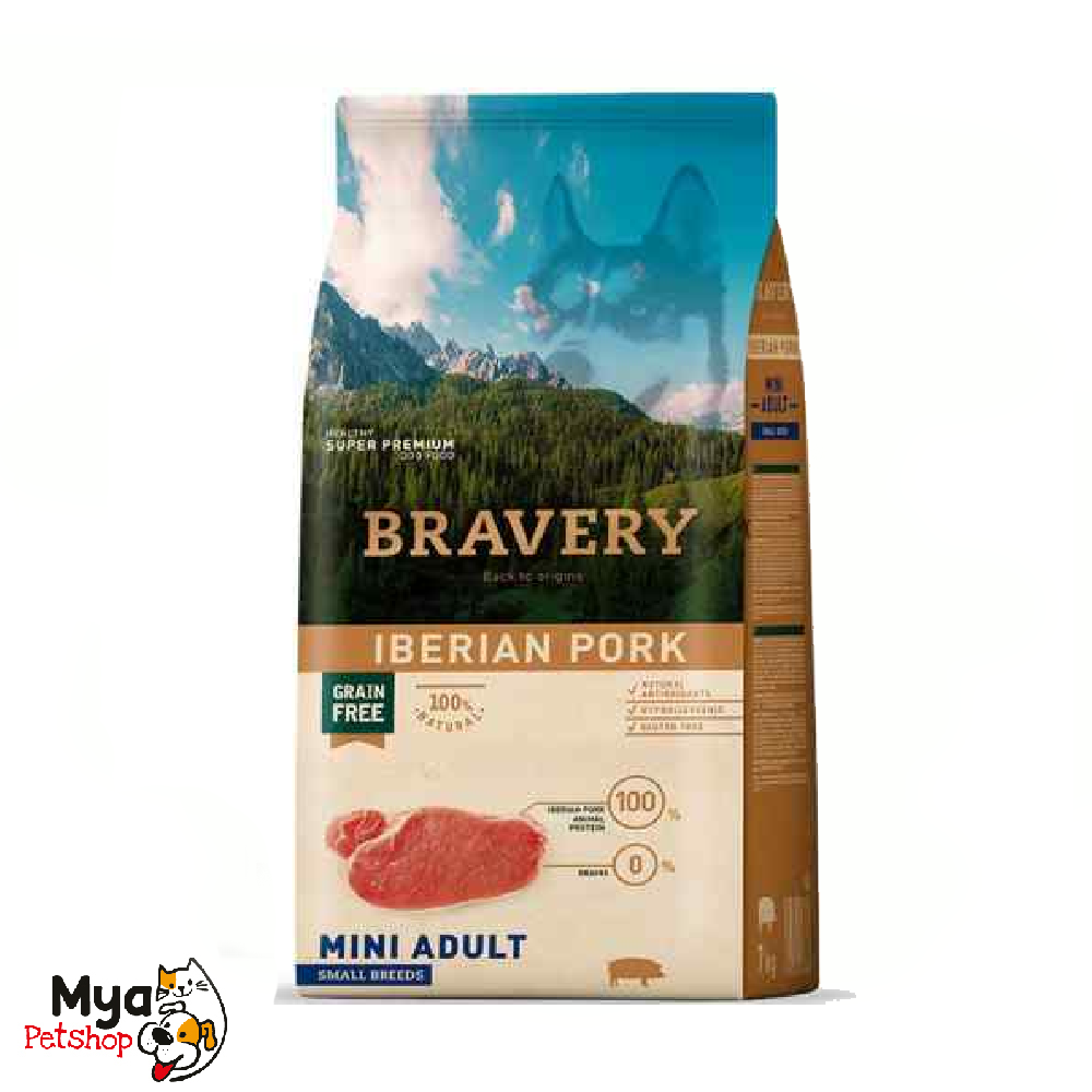 Bravery Iberian Pork Mini Adult Small Breeds Alimento Seco Perro